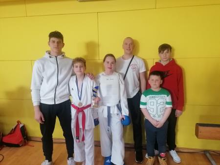 Karate klub Kozjansko in Obsotelje osvojil dve medalji na Mawashi pokalu 2023